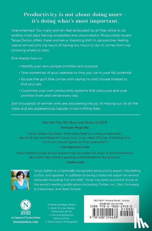 Dalton, Tanya - The Joy of Missing Out