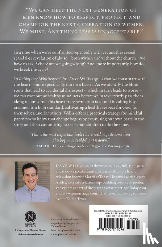 Willis, Dave - Raising Boys Who Respect Girls