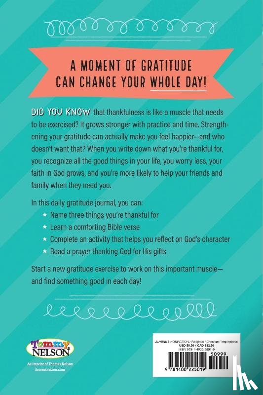 Tommy Nelson - 1-Minute Gratitude Journal