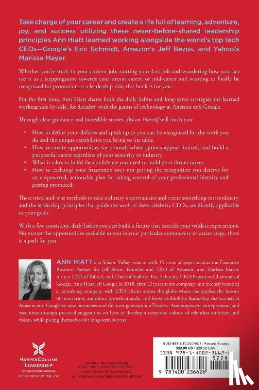 Ann Hiatt, Hiatt - Bet on Yourself ITPE