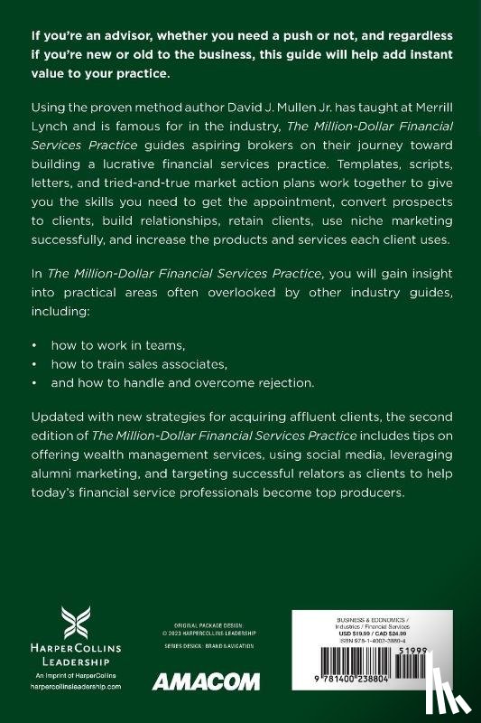 Mullen, Jr. David J. - The Million-Dollar Financial Services Practice
