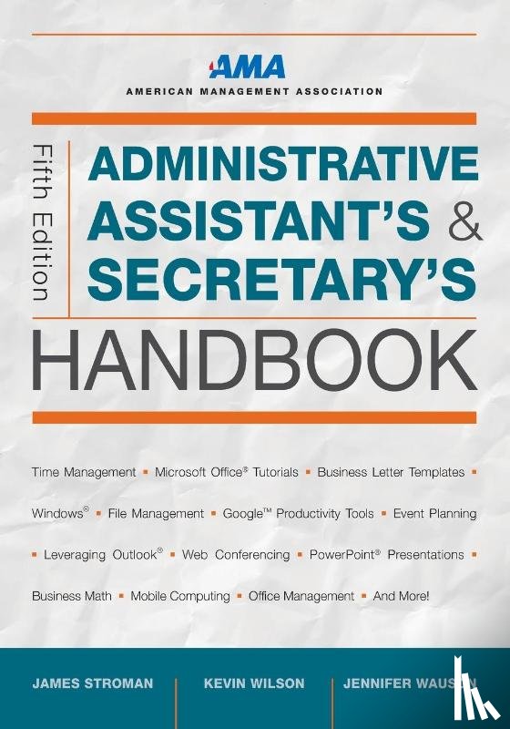 Stroman, James - Administrative Assistant's and Secretary's Handbook | Softcover