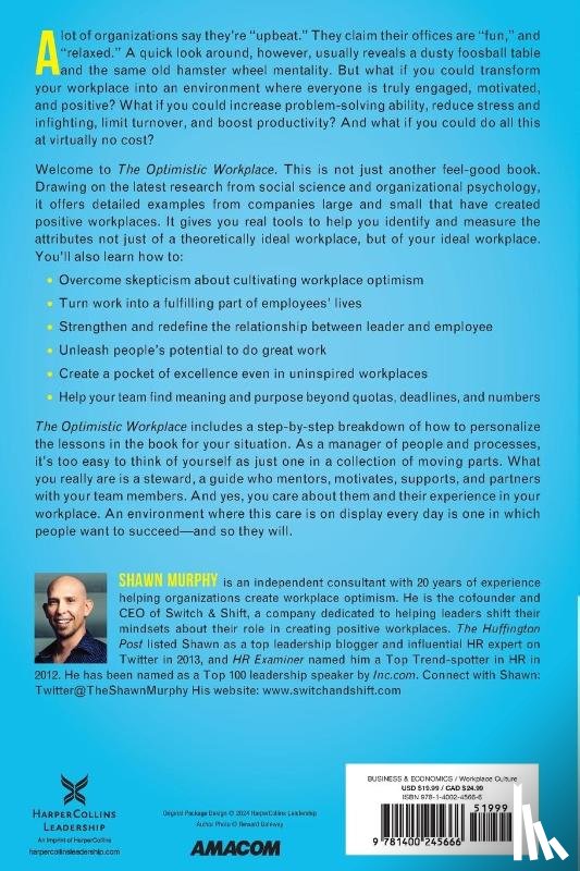 Murphy, Shawn - The Optimistic Workplace