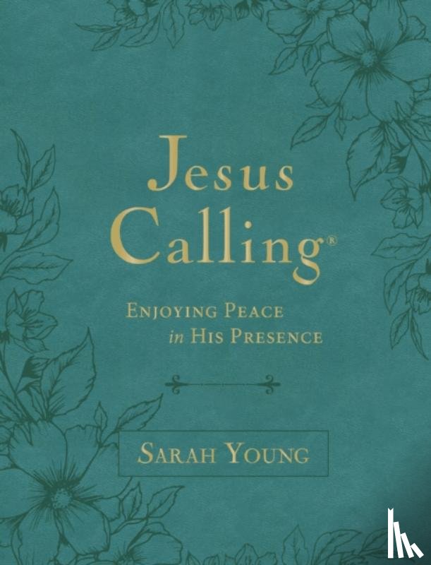 Young, Sarah - Jesus Calling, Large Text Teal Leathersoft, with Full Scriptures