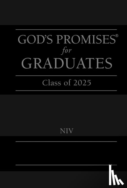 Countryman, Jack - God's Promises for Graduates: Class of 2025 - Black NIV