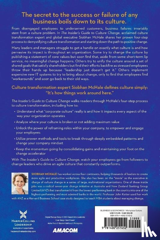 McHale, Siobhan - The Insider's Guide to Culture Change