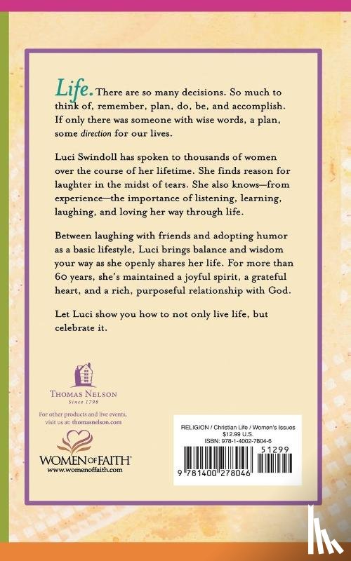 Swindoll, Luci - Life! Celebrate It