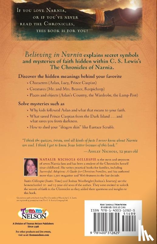 Gillespie, Natalie - Believing in Narnia