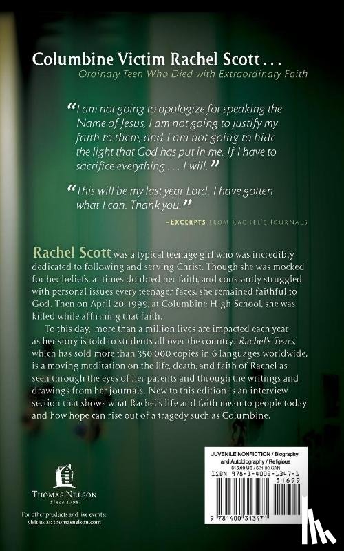 Nimmo, Beth, Scott, Darrell - Rachel's Tears: 10th Anniversary Edition