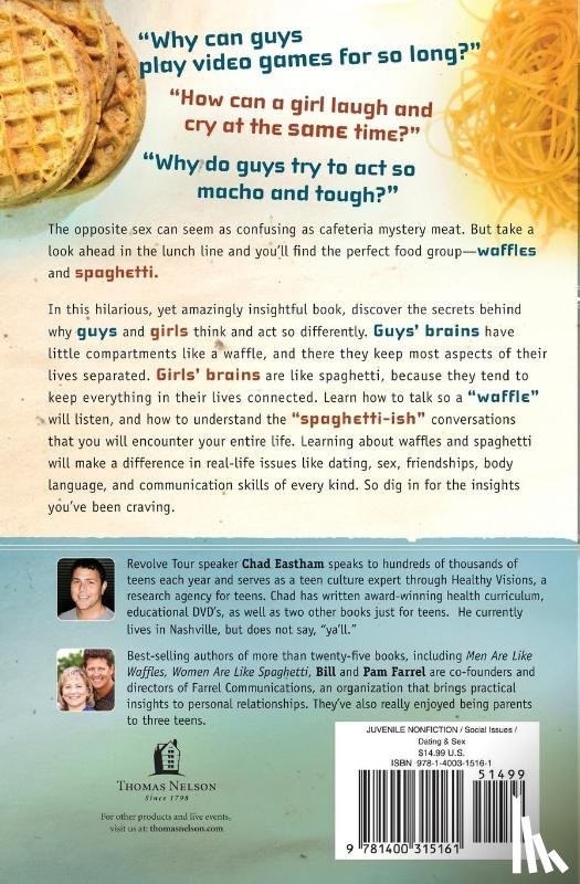 Eastham, Chad, Farrel, Bill, Farrel, Pam - Guys Are Waffles, Girls Are Spaghetti