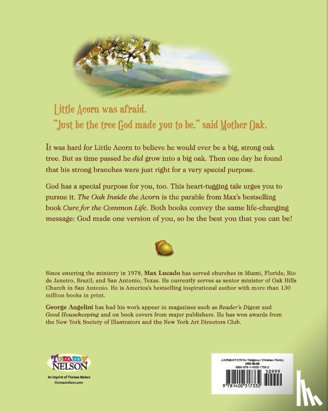 Lucado, Max - The Oak Inside the Acorn