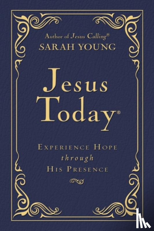 Young, Sarah - Jesus Today Deluxe Edition, Leathersoft, Navy, with Full Scriptures