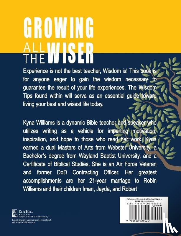 Williams, Kyna - Growing All the Wiser