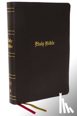 Thomas Nelson - KJV Holy Bible: Super Giant Print with 43,000 Cross References, Brown Bonded Leather, Red Letter, Comfort Print: King James Version