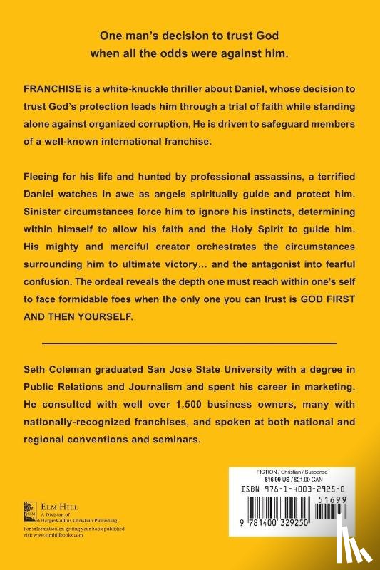 Coleman, Seth - Franchise