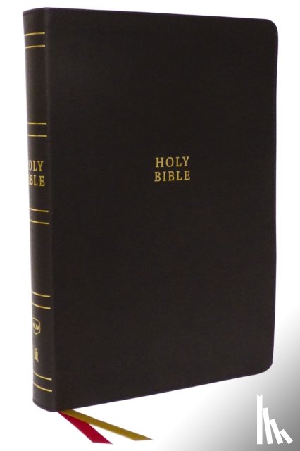 Thomas Nelson - NKJV Holy Bible, Super Giant Print Reference Bible, Brown Bonded Leather, 43,000 Cross References, Red Letter, Comfort Print: New King James Version