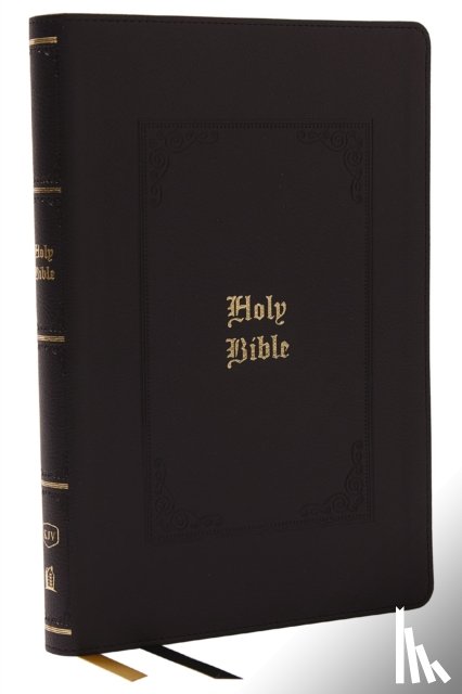 Nelson, Thomas - KJV Holy Bible: Giant Print Thinline Bible, Black Leathersoft, Red Letter, Comfort Print (Thumb Indexed): King James Version (Vintage Series)