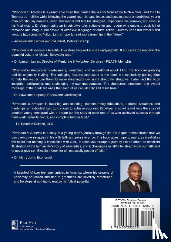 Akpan, Dr. Etido Oliver - Stranded in America