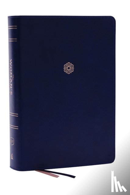 Patterson, Dorothy Kelley - KJV, The Woman's Study Bible, Blue Leathersoft, Red Letter, Full-Color Edition, Comfort Print (Thumb Indexed)