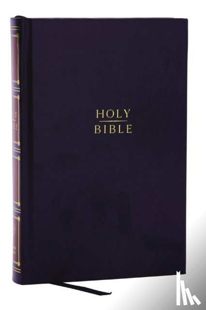 Thomas Nelson - KJV Holy Bible: Compact Bible with 43,000 Center-Column Cross References, Black Hardcover, Red Letter, Comfort Print: King James Version