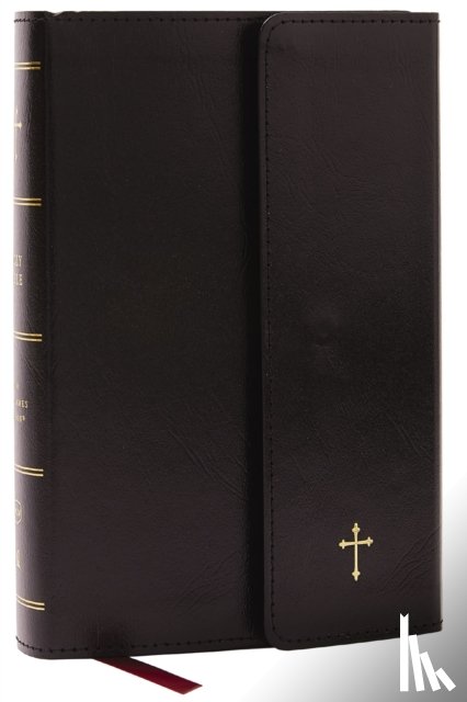Nelson, Thomas - NKJV Compact Paragraph-Style Bible w/ 43,000 Cross References, Black Leatherflex w/ Magnetic Flap, Red Letter, Comfort Print: Holy Bible, New King James Version