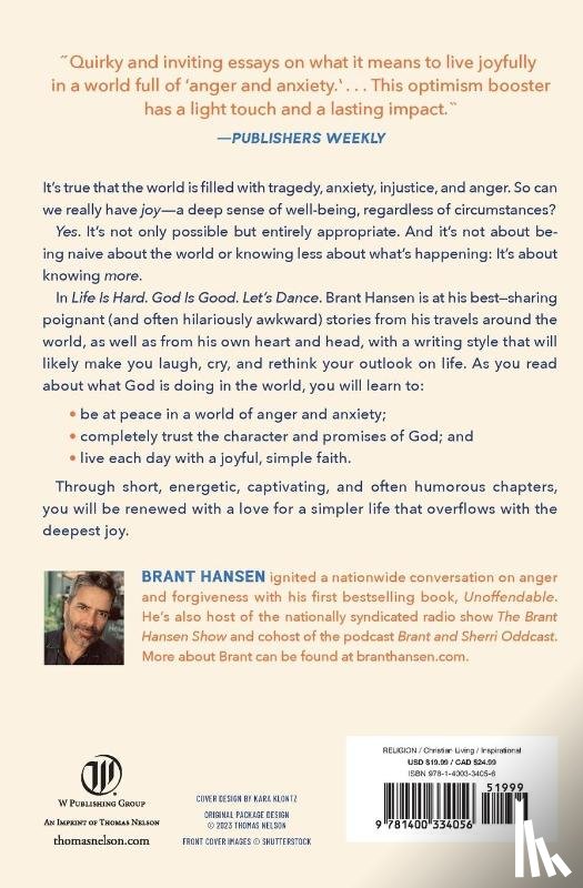 Hansen, Brant - Life Is Hard. God Is Good. Let's Dance.