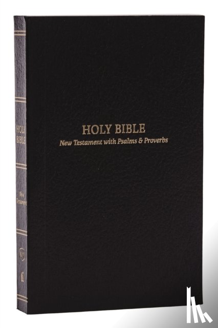 Nelson, Thomas - KJV Holy Bible: Pocket New Testament with Psalms and Proverbs, Black Softcover, Red Letter, Comfort Print: King James Version