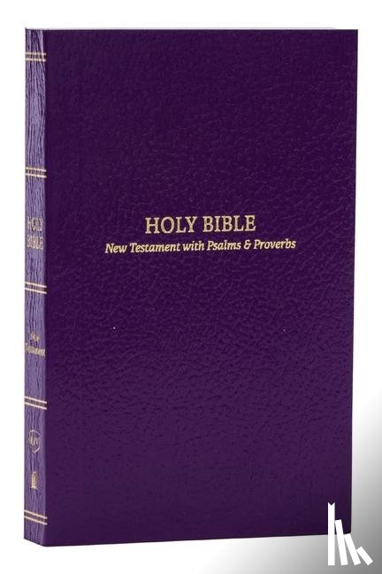 Nelson, Thomas - KJV Holy Bible: Pocket New Testament with Psalms and Proverbs, Purple Softcover, Red Letter, Comfort Print: King James Version