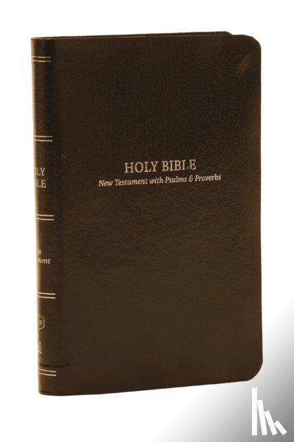 Nelson, Thomas - KJV Holy Bible: Pocket New Testament with Psalms and Proverbs, Brown Leatherflex, Red Letter, Comfort Print: King James Version