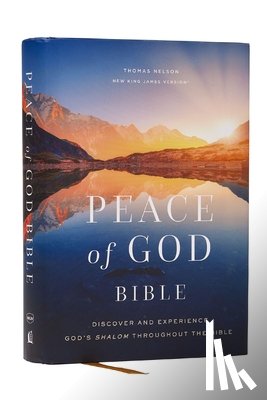Johnston, PhD - Peace of God Bible: Discover and Experience God's Shalom Throughout the Bible (NKJV, Hardcover, Red Letter, Comfort Print)