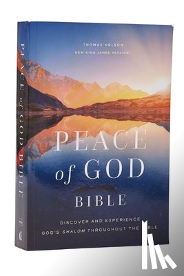 Johnston, PhD - Peace of God Bible: Discover and Experience God's Shalom Throughout the Bible (NKJV, Softcover, Red Letter, Comfort Print)