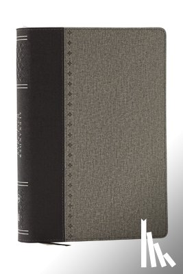 Nelson, Thomas - Alexander Maclaren Study Bible: Encouragement and Insights for a Christ-Centered Life (NKJV, Black/Gray Leathersoft, Comfort Print, Thumb Indexed)