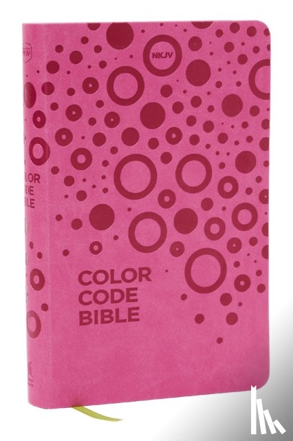 Nelson, Thomas - NKJV, Color Code Bible for Kids, Pink Leathersoft, Comfort Print