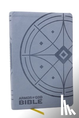 Nelson, Thomas - NKJV Armor of God Bible, Blue/Gray Leathersoft (Children’s Bible, Red Letter, Comfort Print, Holy Bible): New King James Version