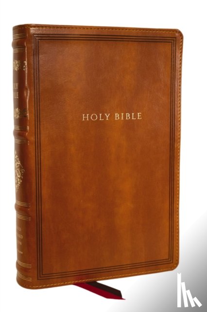 Nelson, Thomas - RSV Personal Size Bible with Cross References, Brown Leathersoft, Thumb Indexed, (Sovereign Collection)