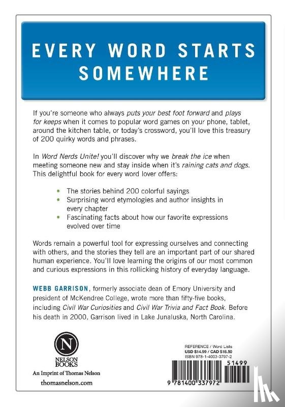 Garrison, Webb - Word Nerds Unite!