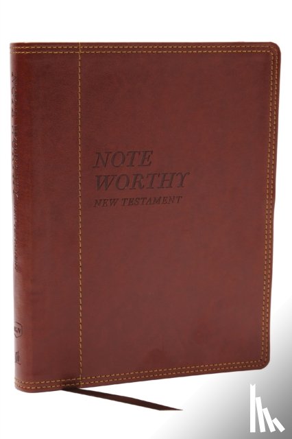 Nelson, Thomas - NoteWorthy New Testament: Read and Journal Through the New Testament in a Year (NKJV, Brown Leathersoft, Comfort Print)