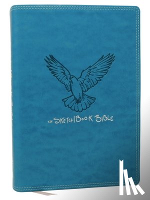  - The Sketchbook Bible: The Complete Bible with Hundreds of Illustrations (NKJV, Teal Leathersoft, Red Letter, Comfort Print)