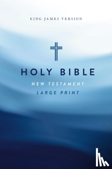 Nelson, Thomas - KJV Large Print Outreach New Testament Bible, Cross Softcover, Comfort Print