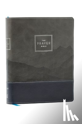 Thomas Nelson - The Prayer Bible: Pray God's Word Cover to Cover (Niv, Black/Gray Leathersoft, Red Letter, Comfort Print)