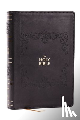 Nelson, Thomas - NKJV Bible: Personal Size Giant Print, Black Leathersoft, Holy Bible, Red Letter, Comfort Print: New King James Version