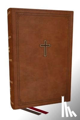 Nelson, Thomas - KJV Personal Size Large Print End-of-Verse Reference Bible, Brown Leathersoft, Red Letter, Comfort Print