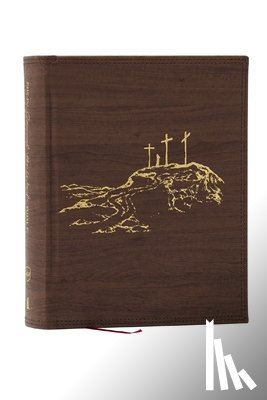 Nelson, Thomas - NKJV, Journal the Word Bible, Large Print: Reflect, Journal or Create Art Next to Your Favorite Verses (Brown Leathersoft over Board, Red Letter)