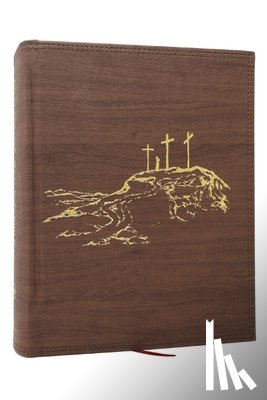 Nelson, Thomas - NKJV, Journal the Word Reference Bible: Let Scripture Explain Scripture. Reflect on What You Learn (Brown Leathersoft over Board, Red Letter, Comfort Print)