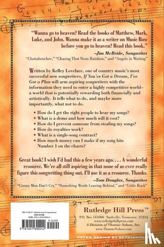 Lovelace, Kelley - If You've Got a Dream, I've Got a Plan