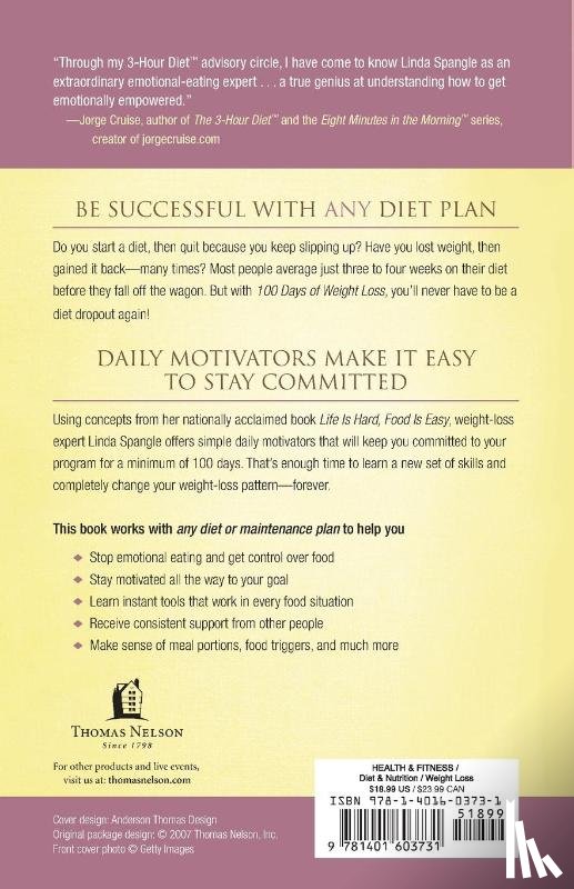 Spangle, Linda - 100 Days of Weight Loss