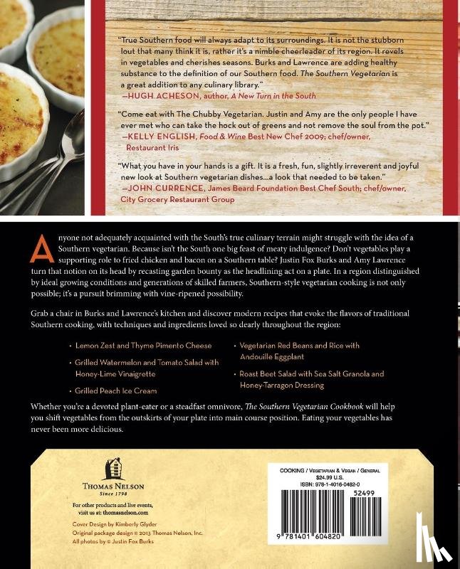 Burks, Justin Fox, Lawrence, Amy - The Southern Vegetarian Cookbook