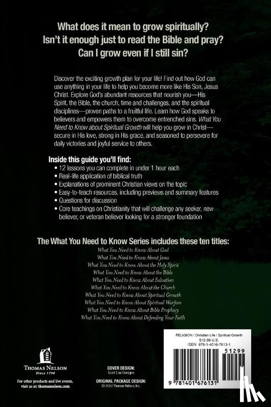 Anders, Max - What You Need to Know About Spiritual Growth