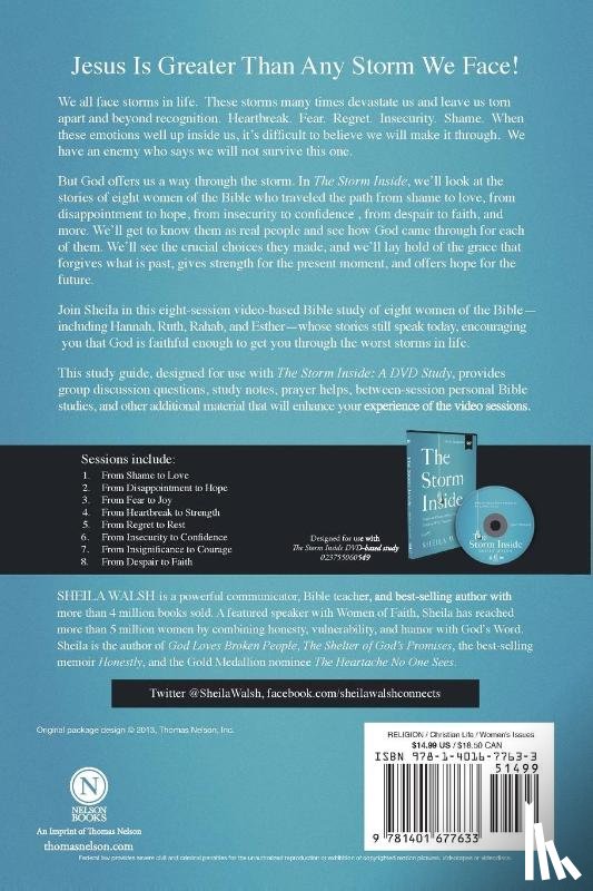 Walsh, Sheila - The Storm Inside Bible Study Guide