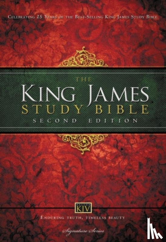 Thomas Nelson - KJV Study Bible, Large Print, Hardcover, Red Letter